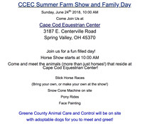 CCEC Horse Show & Open House Facility