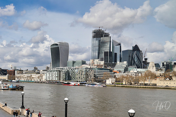 London Skyline from Tower Bridge